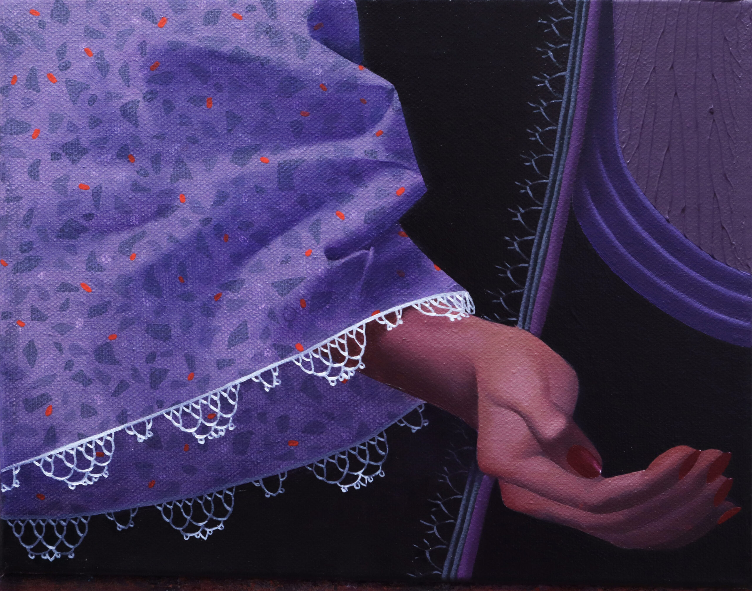 ⑧Sleeve-in-violet-speckle-oil-and-acrylic-on-canvas-25x30cm2024-scaled-1.jpg